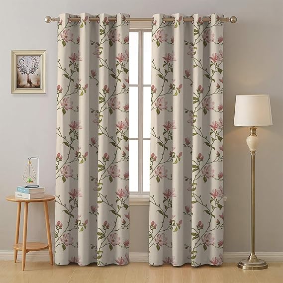 printed blackout curtains