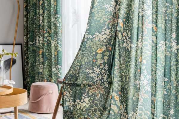 botanical curtains